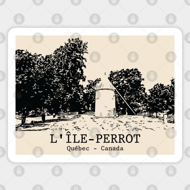 L'Île-Perrot - Québec Magnet by Lakeric